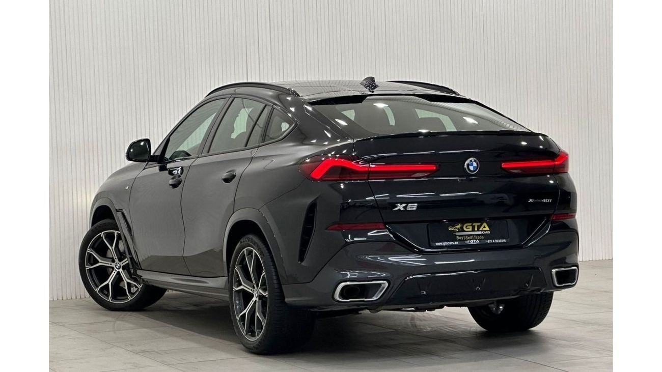 بي أم دبليو X6 xDrive40i لاكجري M سبورت باكج 2022 BMW X6 xDrive40i M-Sport, Oct 2026 BMW Warranty + Service Pack, F