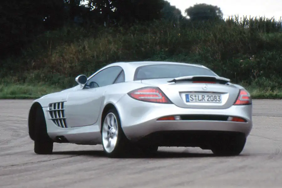 Mercedes-Benz SLR exterior - Rear Right Angled