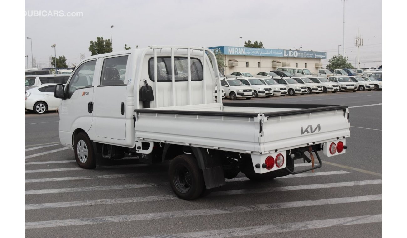 Kia K2700 BONGO 2.7L,DIESEL, DOUBLE CABIN, WHITE COLOR, MONITOR, 4 DOORS ,MODEL 2024 FOR EXPORT