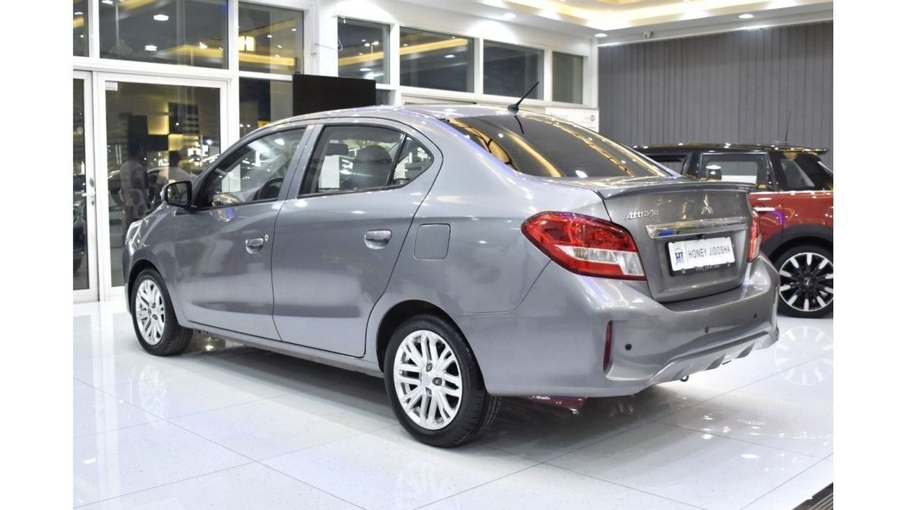 Mitsubishi Attrage EXCELLENT DEAL for our Mitsubishi Attrage ( 2021 Model ) in Grey Color GCC Specs