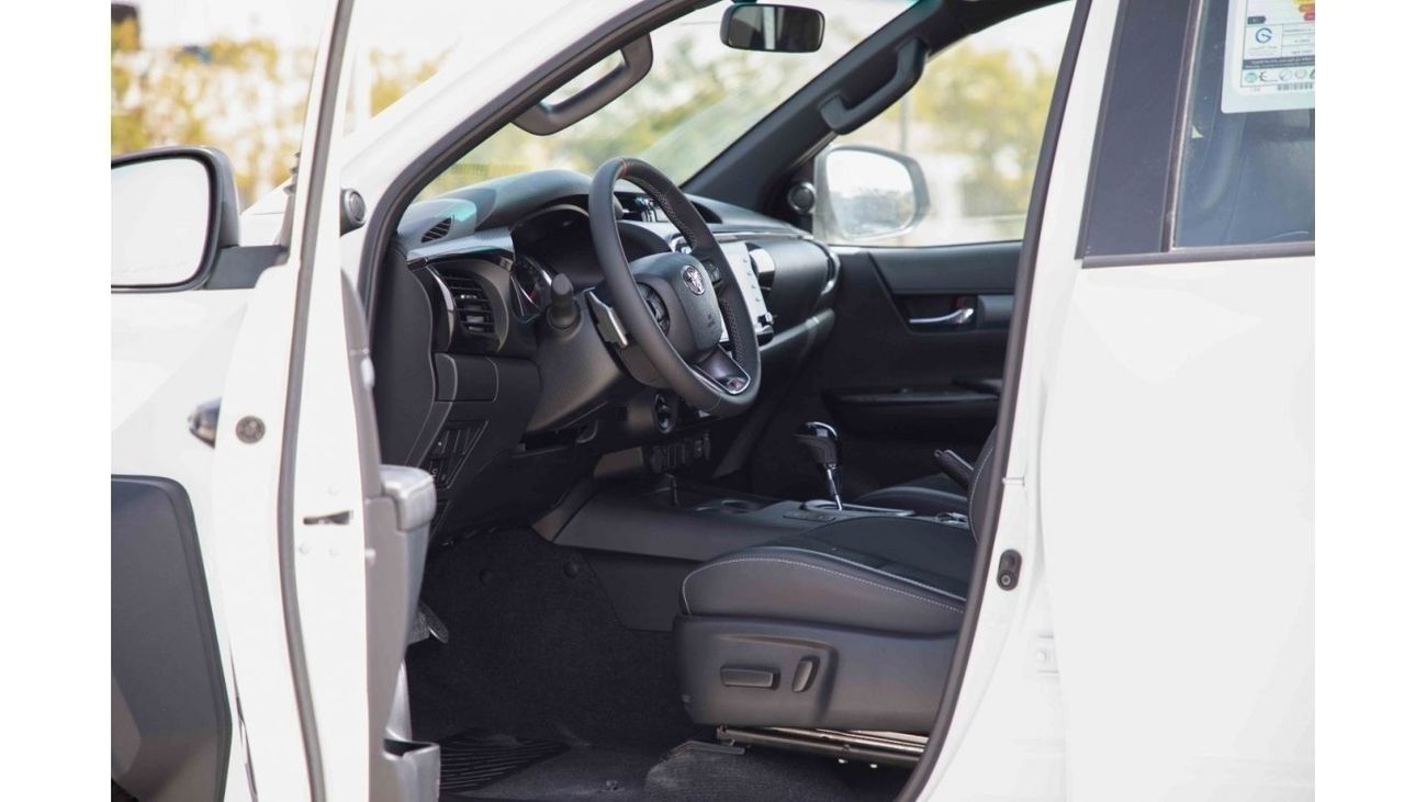 Toyota Hilux 2023 Toyota Hilux 4.0 GR-Sport - White Pearl Inside Black | Export Only