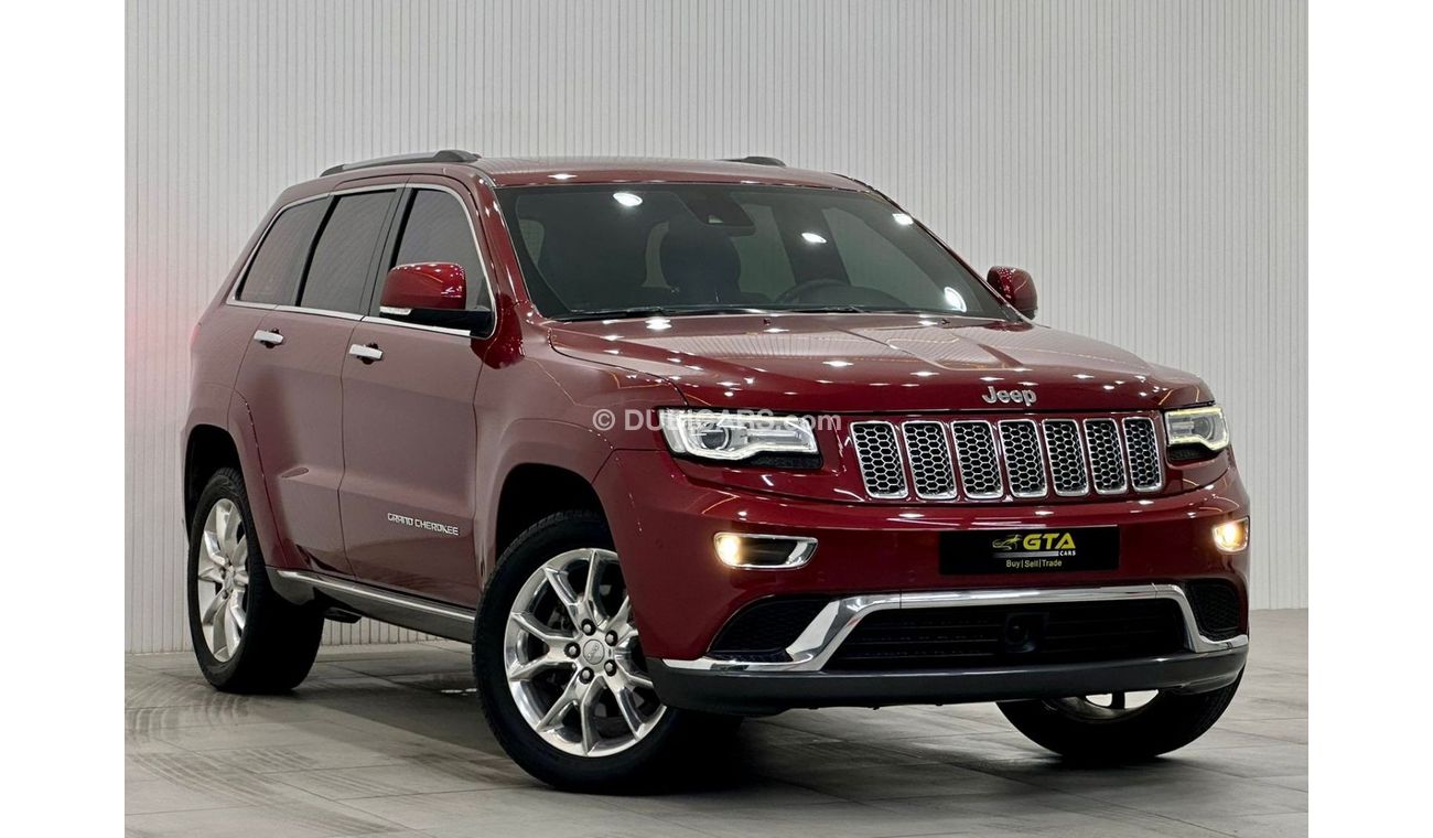 Jeep Grand Cherokee 2015 Jeep Grand Cherokee Summit, Full Jeep Service History, GCC
