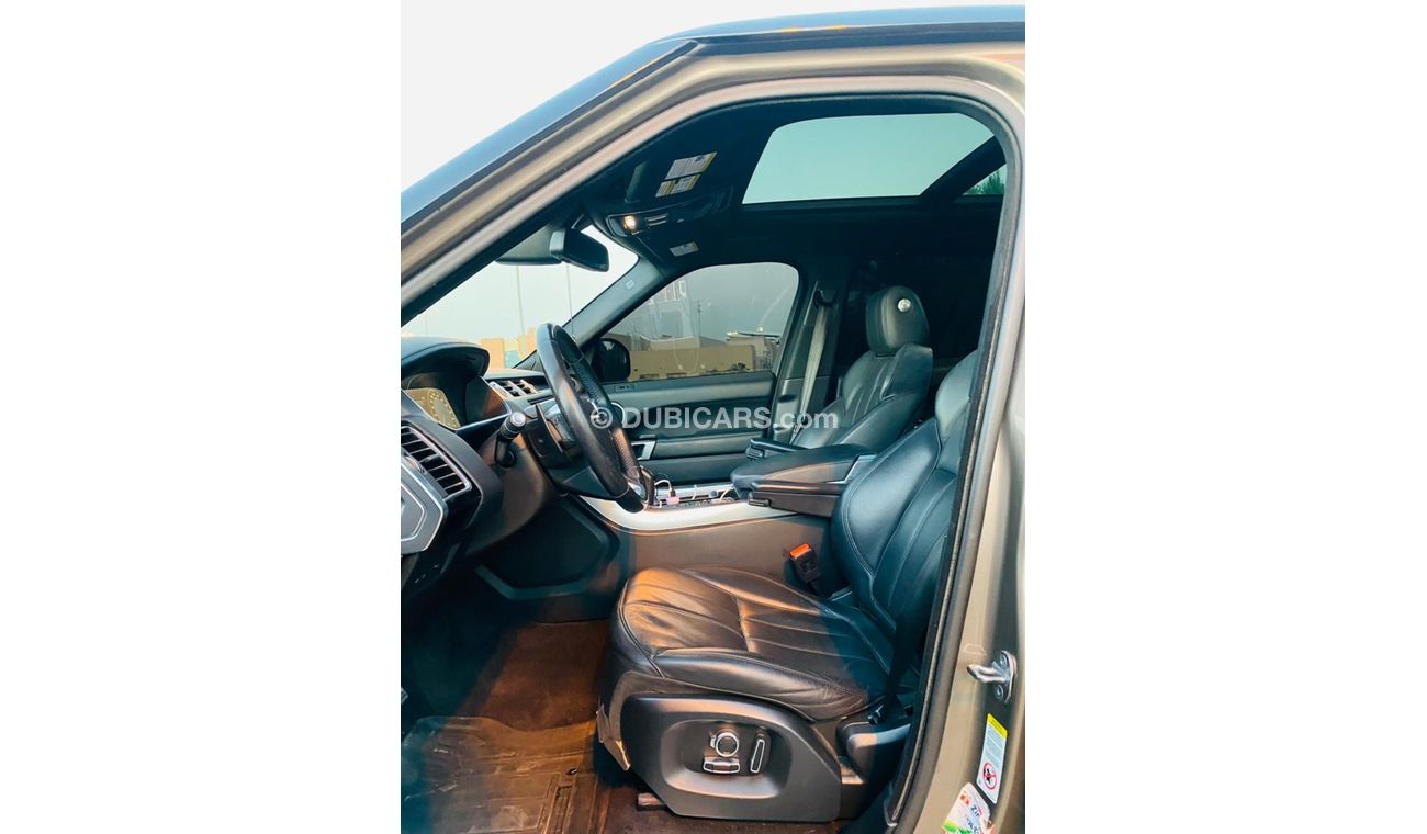 لاند روفر رينج روفر سبورت رنج روفر سبورت سوبر تشارج 8 سليندر 2016 وارد امريكا كلين تايتل بحاله ممتازه