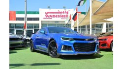 شيفروليه كامارو Chevrolet Camaro RS 2018/ZL1 Kit/Pepsi Blue/Very Good Condition