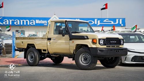 تويوتا لاند كروزر بيك آب LC79 | محرك 4.0 لتر V6 | ناقل حركة أوتوماتيكي | قفل تفاضلي | مرايا ونوافذ كهربائية | خليجي
