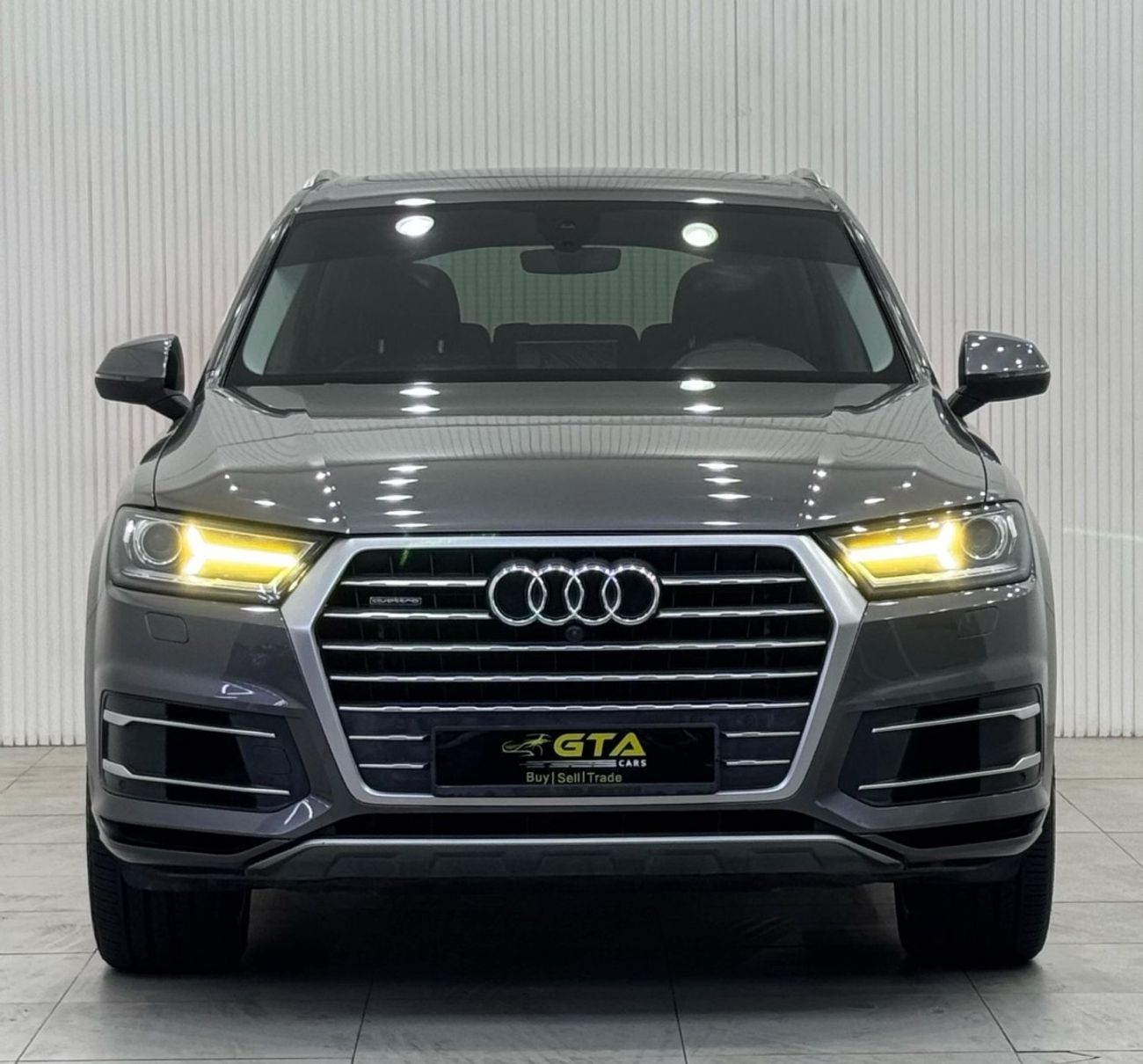 Audi Q7 55 TFSI quattro 3.0L 2019 Audi Q7 55TFSI Quattro, Warranty, Full Audi Service History, 7 Seater, GCC