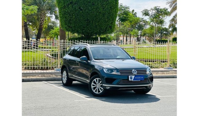 Volkswagen Touareg SE 840 PM || VOLKSWAGEN TOUAREG 3.6 || AGENCY MAINTAINED || 0% DOWNPAYMENT || GCC