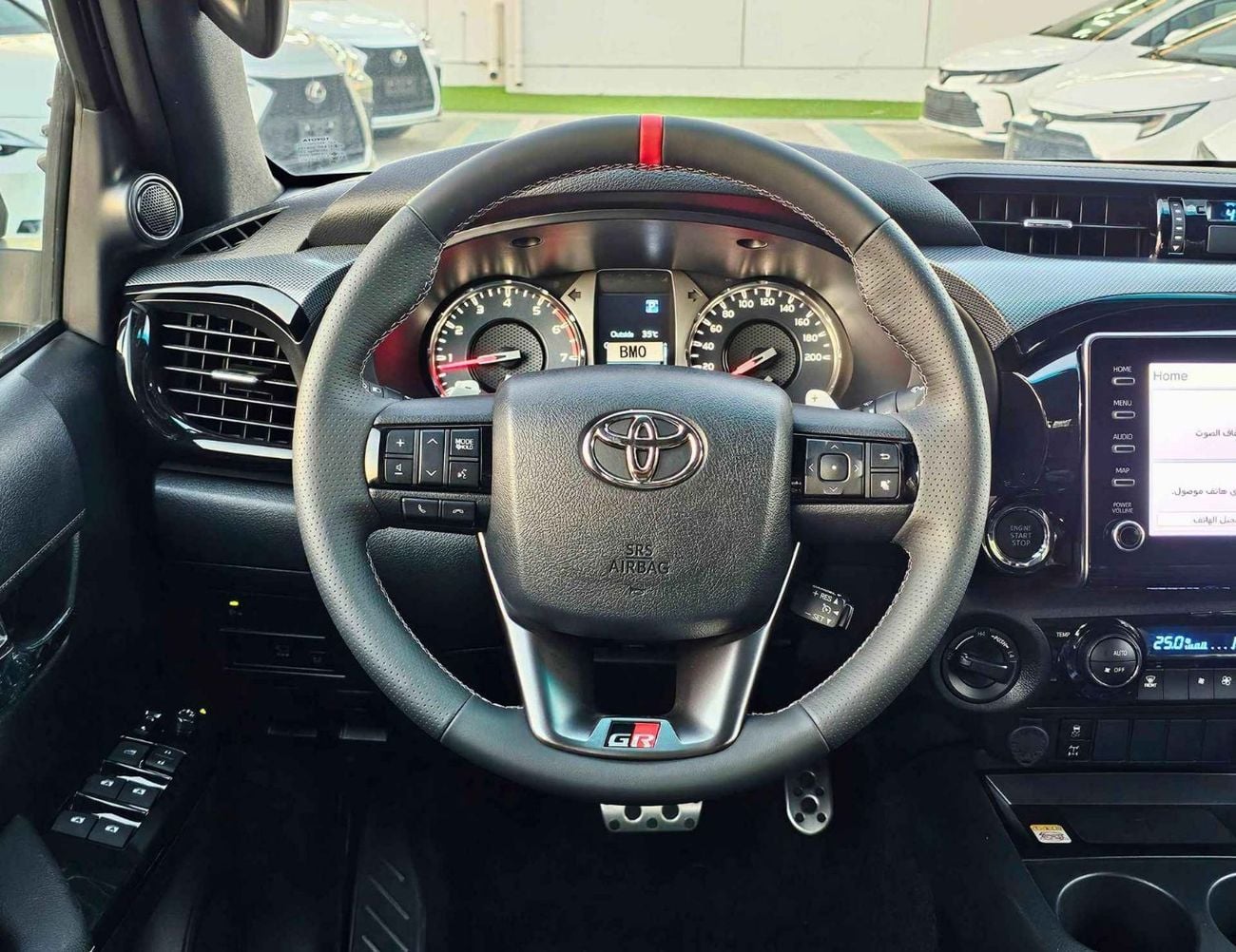 Toyota Hilux GR SPORT/4.0L PETROL V6 4WD/RADAR/ 360 CAMERA/ DRIVER POWER SEAT/ (CODE # H4GR)