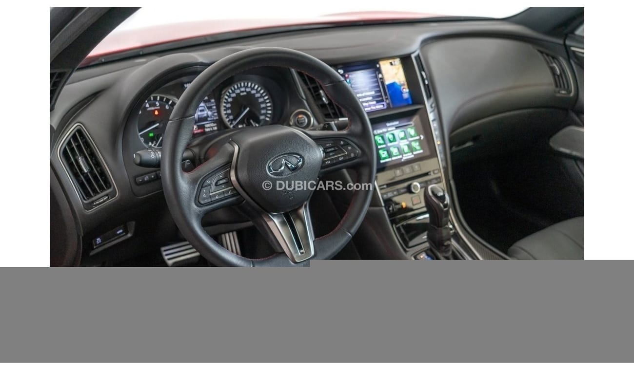 Infiniti Q60 3.0T Red Sport 400  3.0