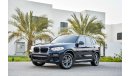 بي أم دبليو X3 X-Drive30i M Sport 2019 (BRAND NEW) - AED 3,701 PM - 0% DP