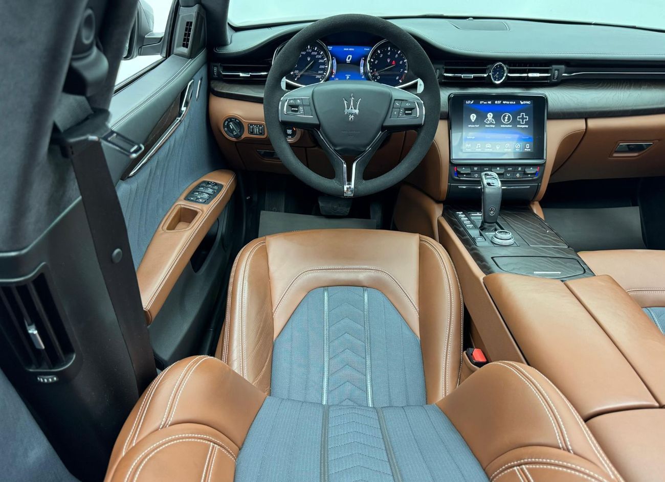 Maserati Quattroporte GTS 3.8L 2020 Maserati Quattroporte GTS GranLusso, 1 Year Warranty, Service History, GCC