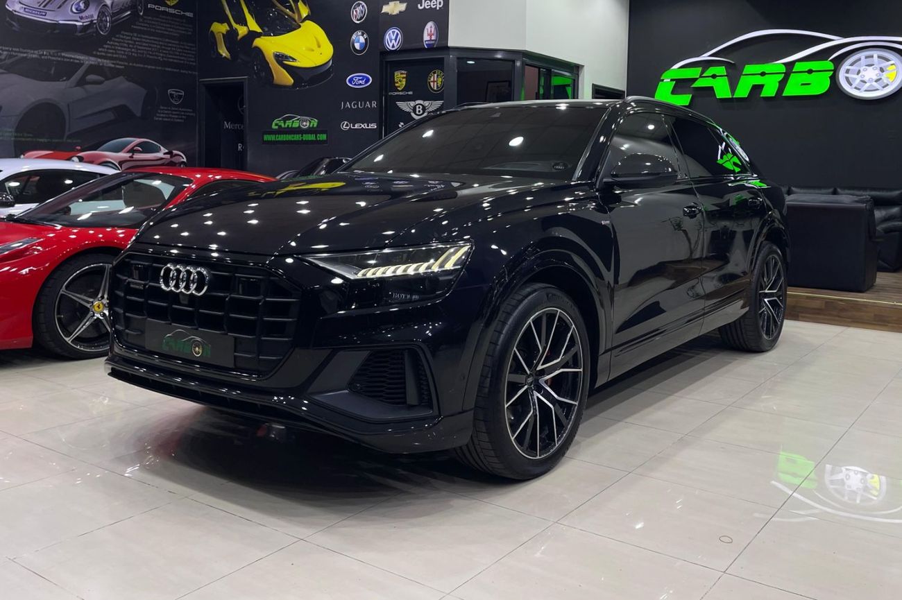 أودي Q8 55 TFSI quattro S-Line sports & Black Gloss package 3.0L (340 HP)