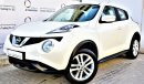 Nissan Juke 1.6L SV 2016 GCC DEALER WARRANTY