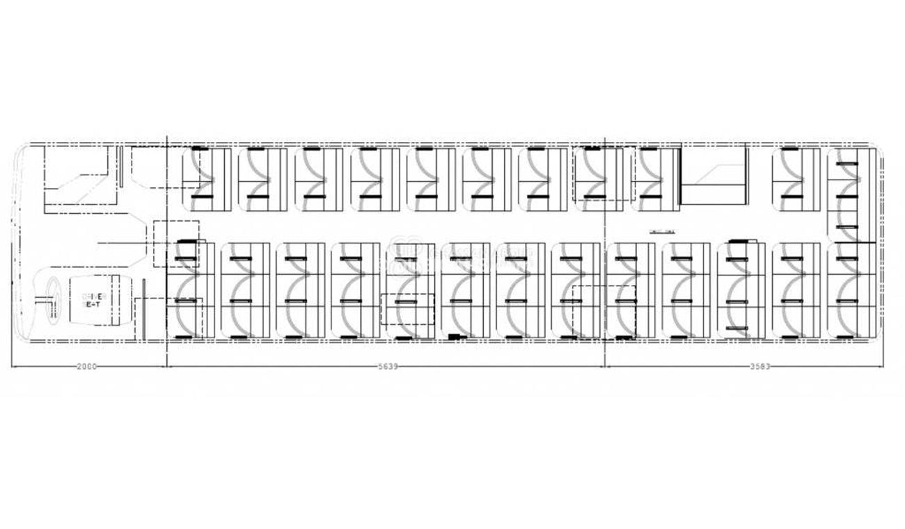 Ashok Leyland Falcon ASHOK LEYLAND FALCON 62+1 SEATER BUS, DOUBLE DOOR AND NON A/C 2023 Bus Diesel