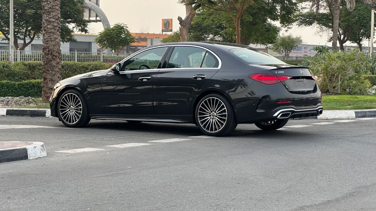 مرسيدس بنز C 200 2025 AMG Premium Plus GCC 0 km With 4 Years Warranty
