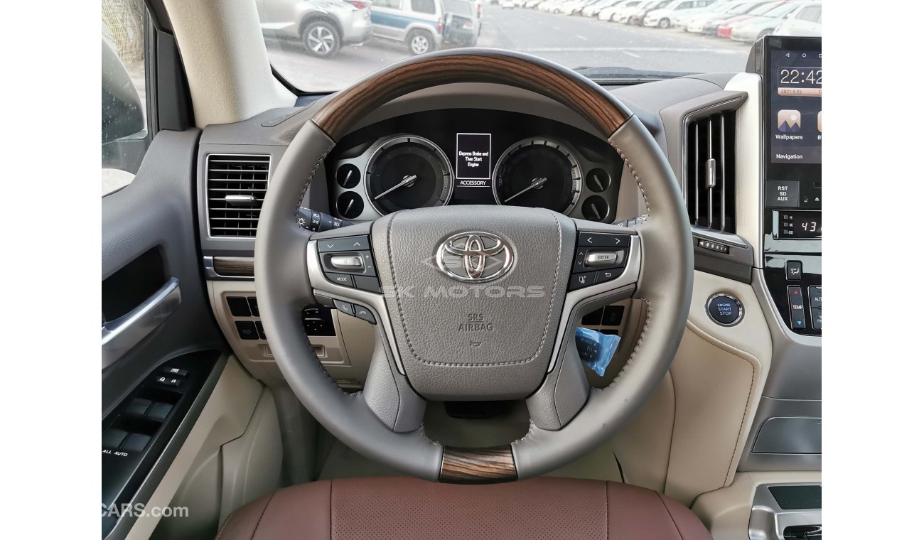 Toyota Land Cruiser 4.5L Diesel, 20" Alloy Rims, Tesla DVD 16", Parking Sensors, Sunroof, Leather Seats (CODE # VX04)
