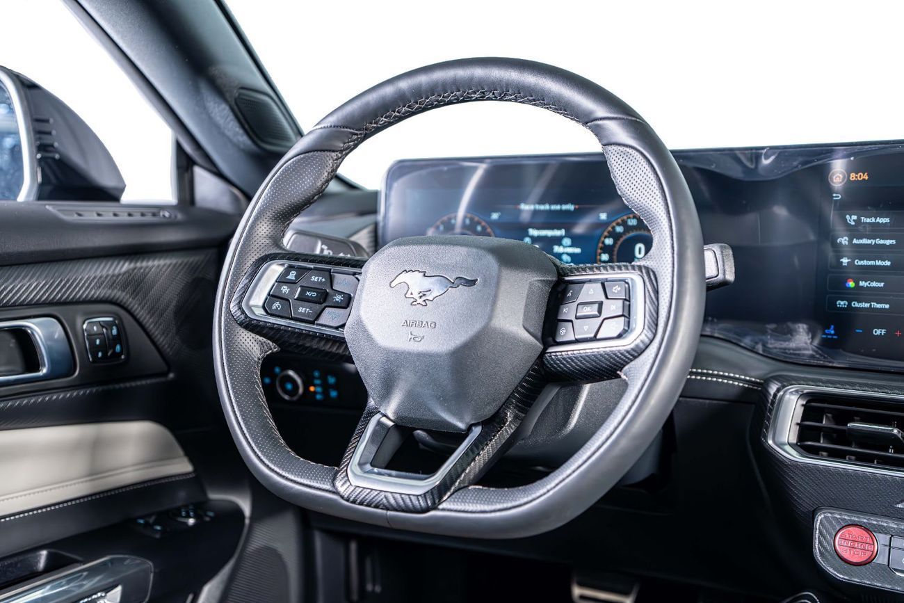 Ford Mustang GT Premium 5.0L (435 HP) Coupe A/T Naturally Aspirated V8-Al Tayer Warranty Until 2030-Sports Exhaus