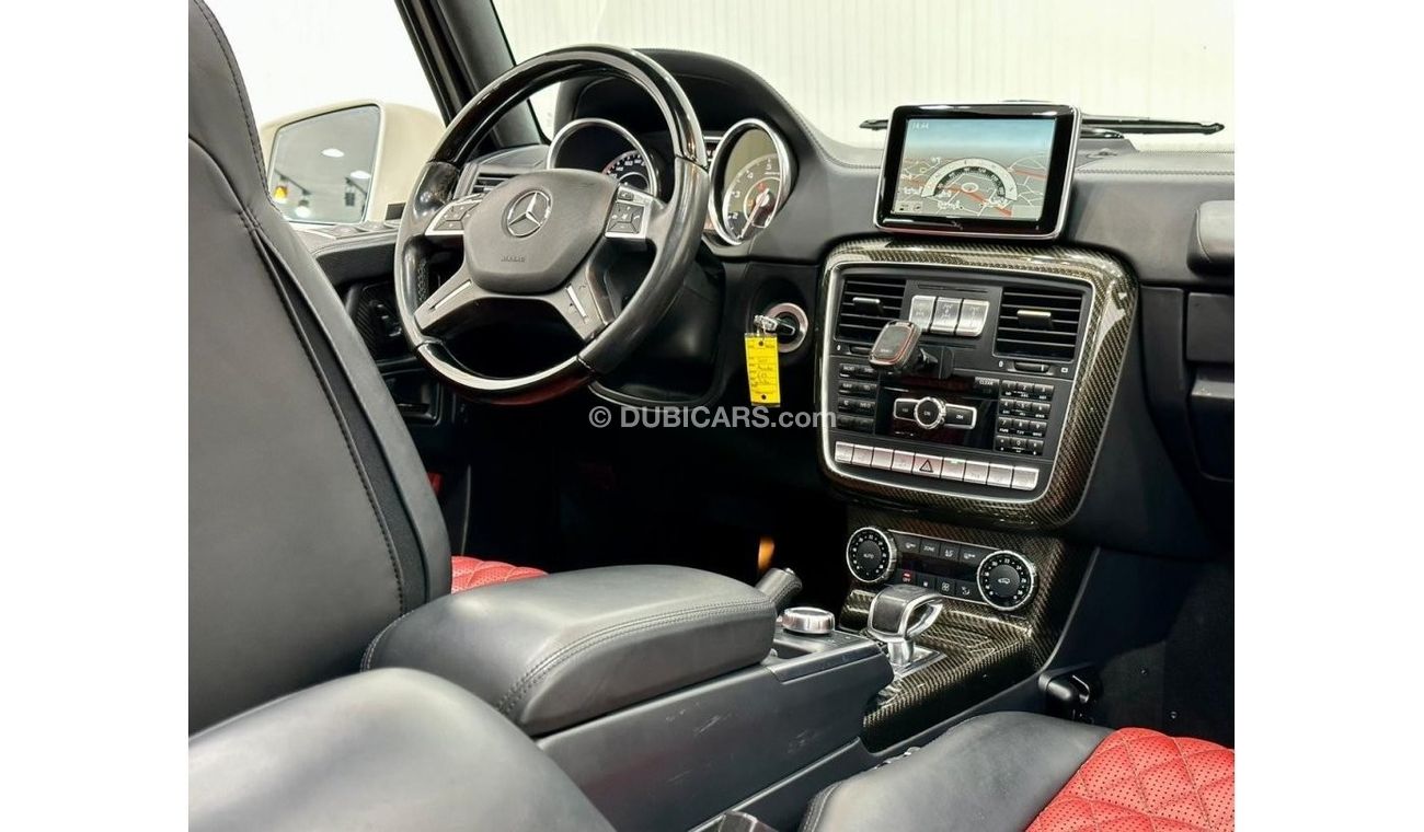 Mercedes-Benz G 63 AMG 2015 Mercedes-Benz G63 AMG, Service History, GCC