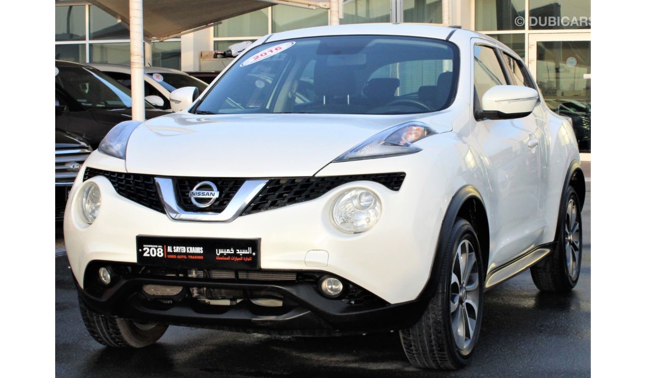 Nissan Juke Nissan Juke 2016 GCC in excellent condition No. 1 full option without accidents, very clean from ins