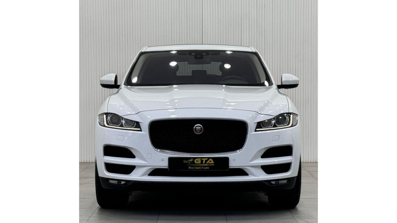 جاكوار F بيس 2018 Jaguar F-Pace Prestige 25t, Warranty, 2025 Jaguar Service Pack, Excellent Condition, GCC