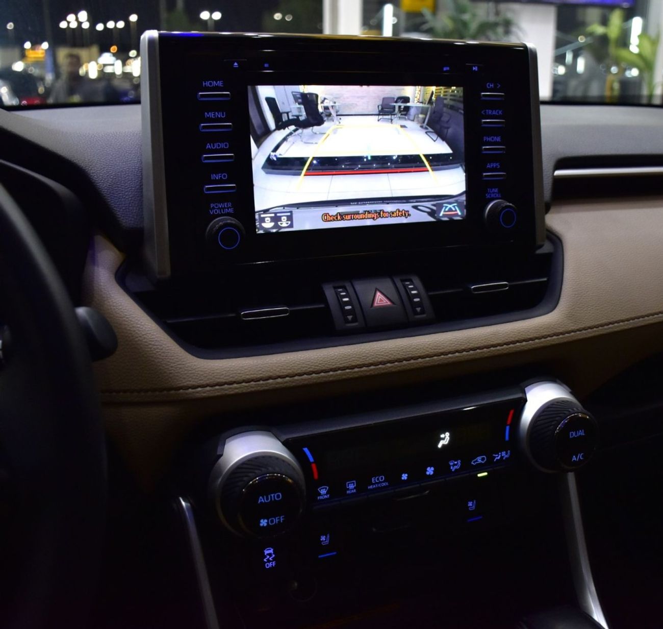 تويوتا راف ٤ EXCELLENT DEAL for our Toyota Rav4 Hybrid ( 2021 Model ) in White Color GCC Specs