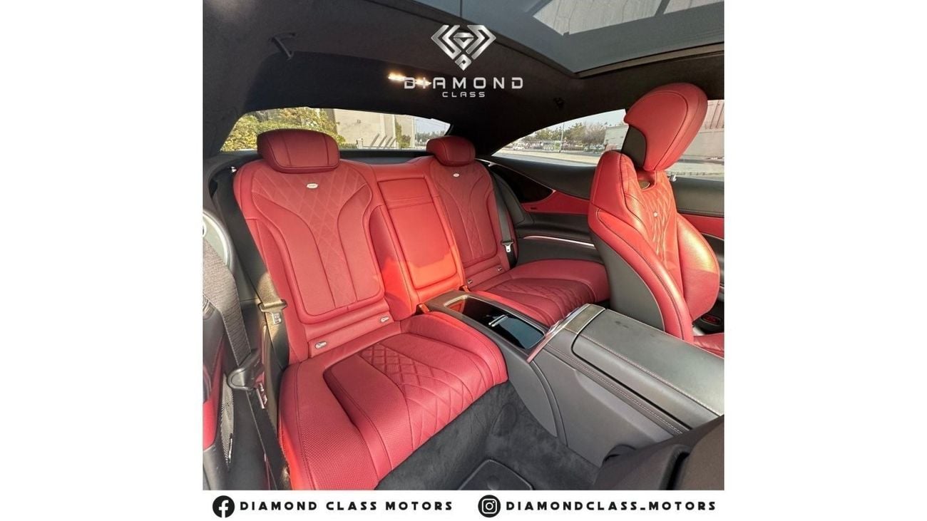 Mercedes-Benz S 560 Coupe Mercedes S560 Coupe AMG  Full Option GCC 75,000 Km  Under Warranty Full Service History No paint, No