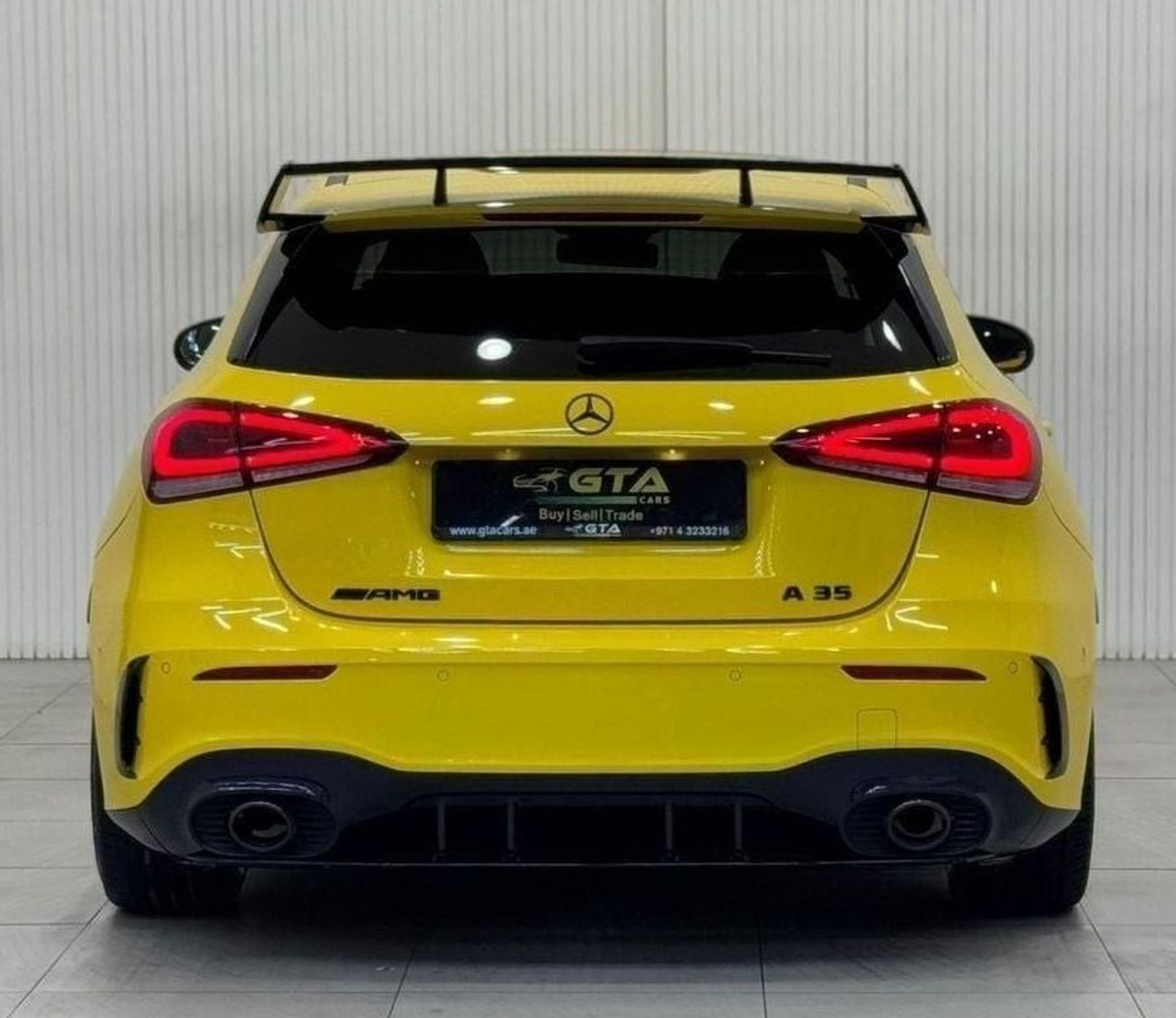 مرسيدس بنز A 35 AMG Std 2.0L 2019 Mercedes Benz A35 AMG Aerodynamic Package, 2 Years Warranty, 3 Years Service Pack, Low