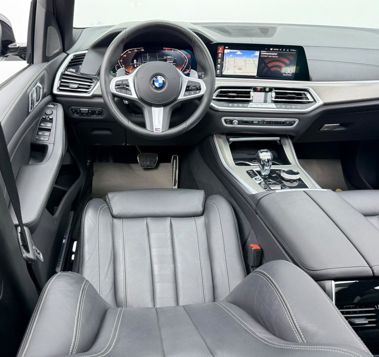 بي أم دبليو X5 40i M SPORT EXCLUSIVE بي إم دبليو X5 xDrive40i M-Sport موديل 2020، ضمان، سجل صيانة كامل، حالة ممتازة، خليجية