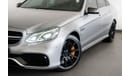 Mercedes-Benz E 63 AMG 2014 Mercedes-Benz E63 S AMG 4 Matic / Full-Service History / Renntech Tuning Kit