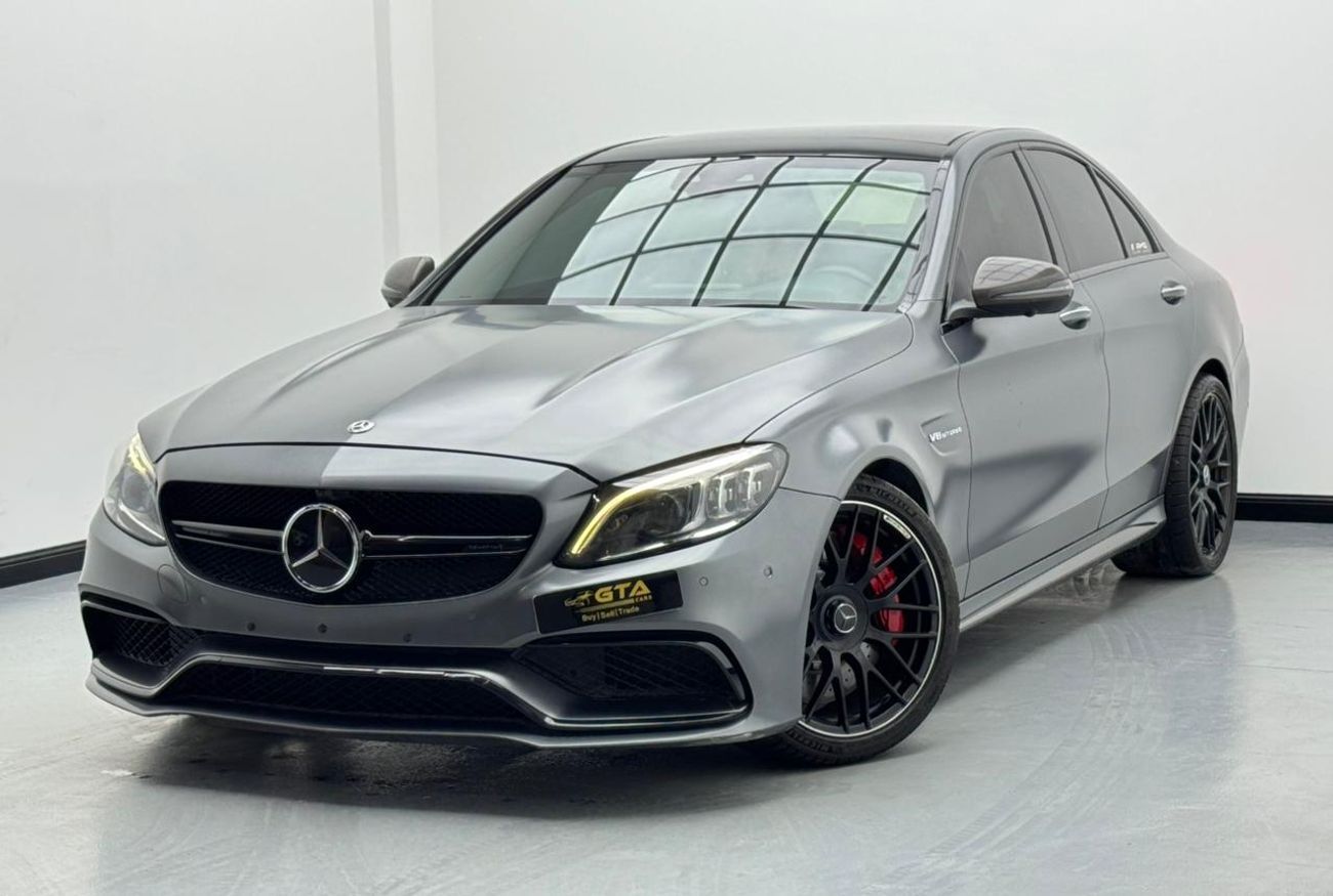 Mercedes-Benz C 63S AMG Std 4.0L Sedan 2019 Mercedes-Benz C63 S AMG, 1 Year Warranty, Full Service History, Excellent Condit