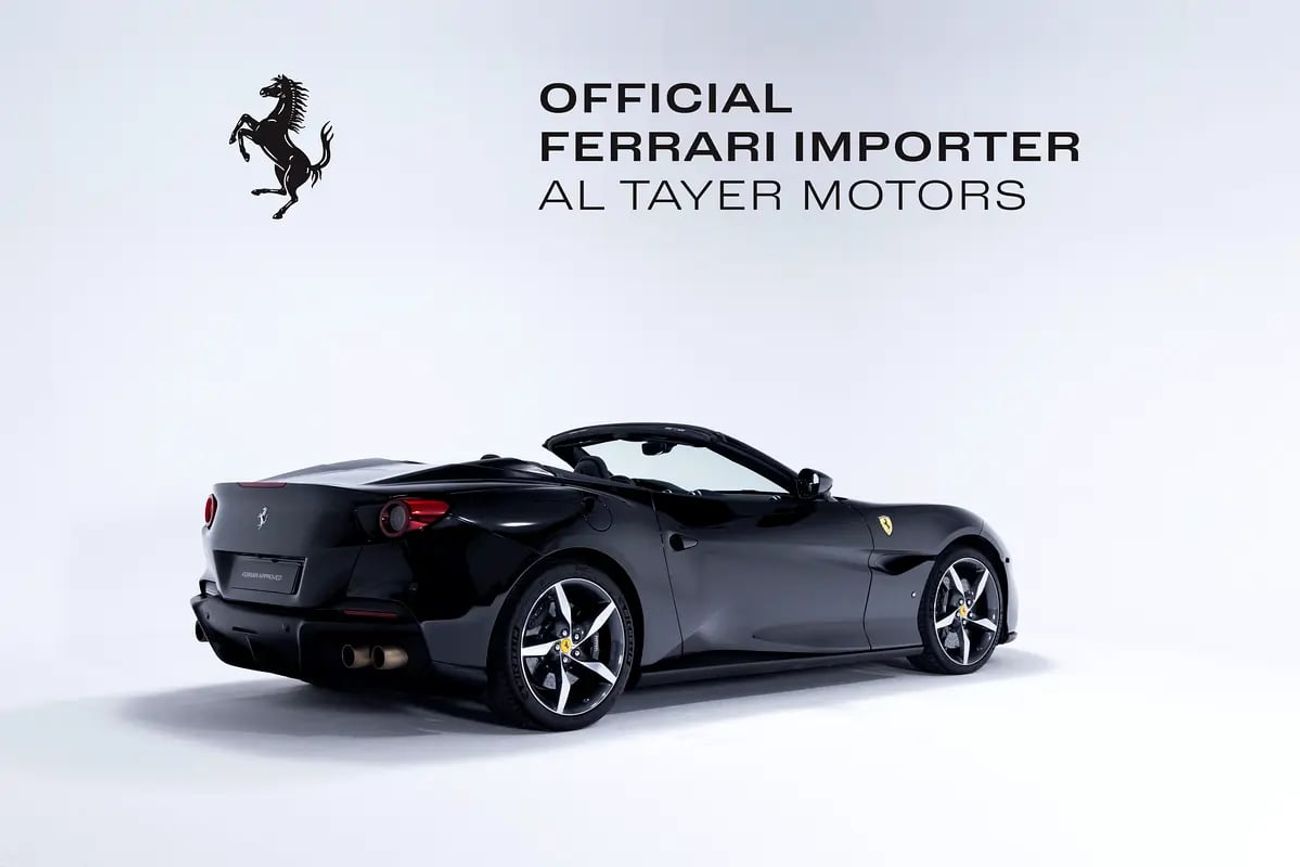 Ferrari Portofino Elegance Redefined: M MY in Grigio Alloy, Wrapped in Nero