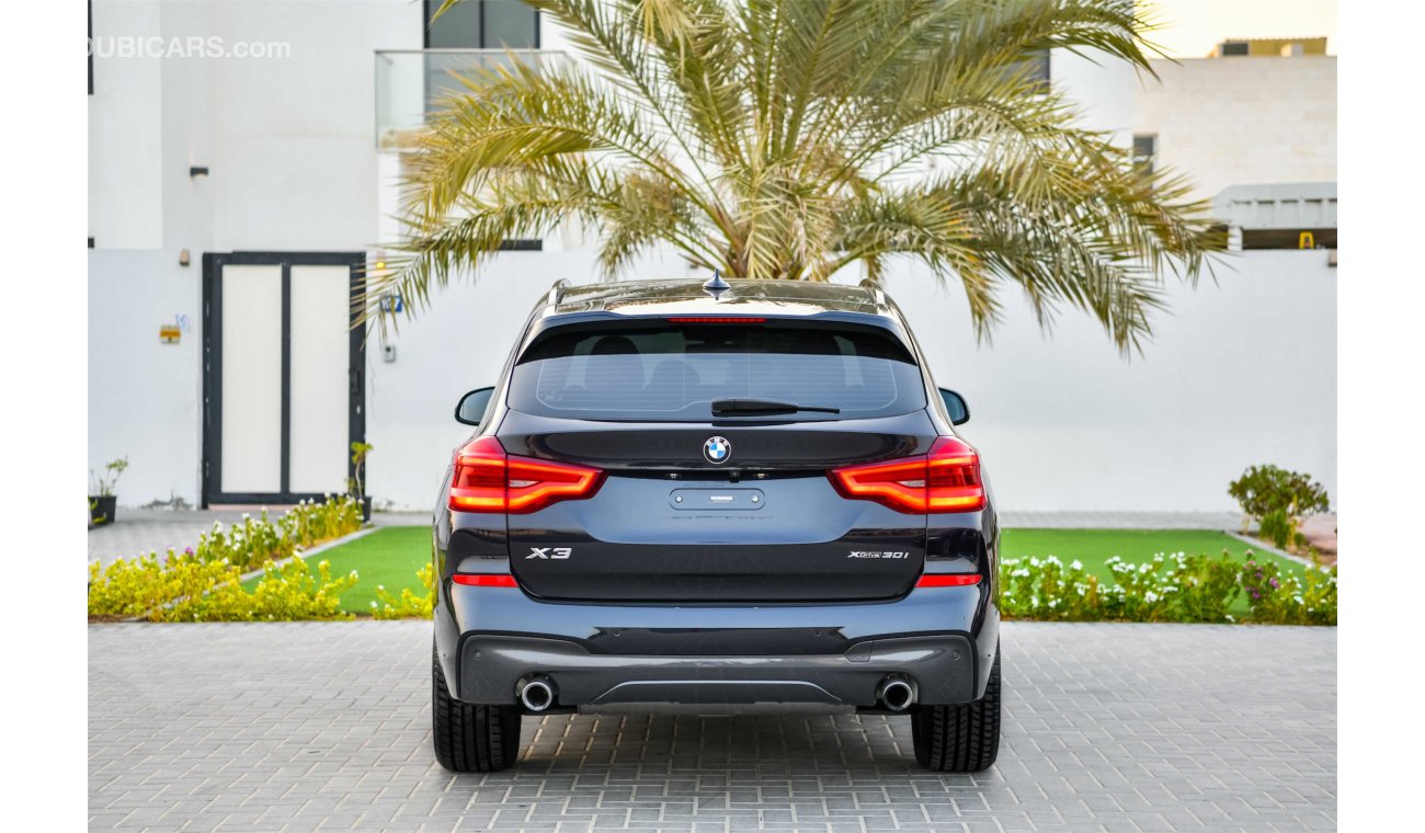 بي أم دبليو X3 X-Drive30i M Sport 2019 (BRAND NEW) - AED 3,701 PM - 0% DP