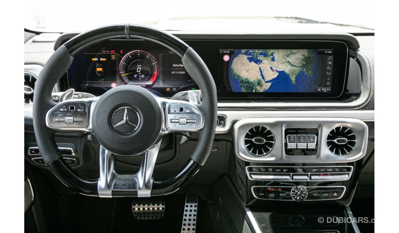 مرسيدس بنز G 63 AMG with Night Package, Radar Cruise, LCA, 4 Ventilated Seats and Navigation