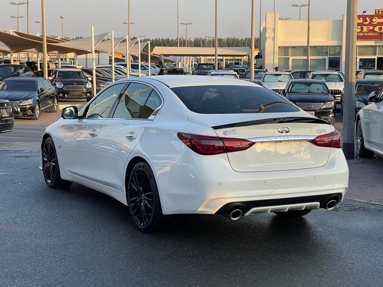 Infiniti Q50 Sport Infiniti Q50 S TWIN TURBO_Gcc_2018_Excellent_Condition _Full option