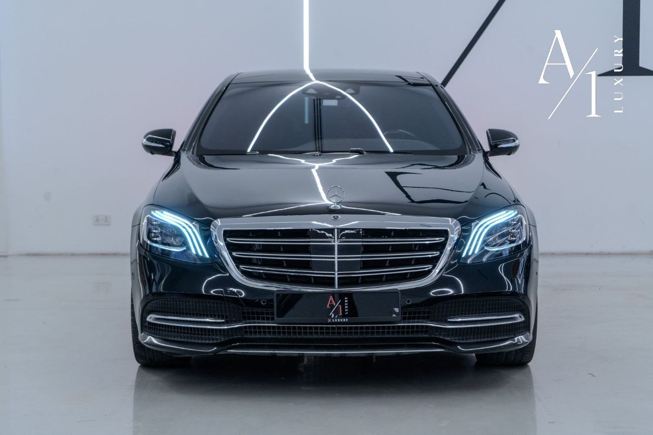 مرسيدس بنز S 560 Std 4.0L (463 HP) 2020 Mercedes Benz S560 LWB, Warranty, Service History, Fully Loaded, Excellent Co