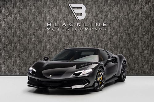 Ferrari 296 GTB BUY NOW, PAY 2027 | THE BLACKLINE STANDARD | Warranty, Ferrari Service Contract, Low KMs, GCC