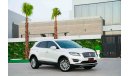 Lincoln MKC | 2,152 P.M | 0% Downpayment | Agency Warranty!