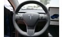 Tesla Model Y TESLA MODEL Y, RWD, SUV, 5 Doors, 360 Camera, Auto Pilot, Lane Departure, Radar, Color Blue ,Model 2