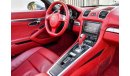 Porsche Boxster S - AED 2,526 Per Month! - 0% DP