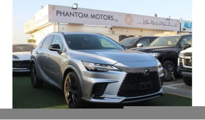 لكزس RX 350 2023 LEXUS F-SPORT 2.4L TURBO AWD , SUNROOF , MEMORY SESTS , LEATHER SEATS , HEATING & COOLING SEATS