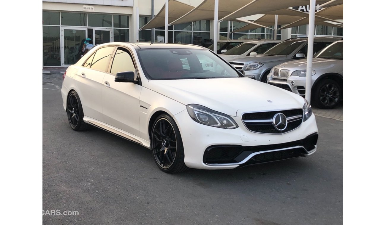 Mercedes-Benz E 63 AMG MERCEDES BENZ E63 AMG MODEL 2014 GCC MODEL 2014  car prefect condition full option