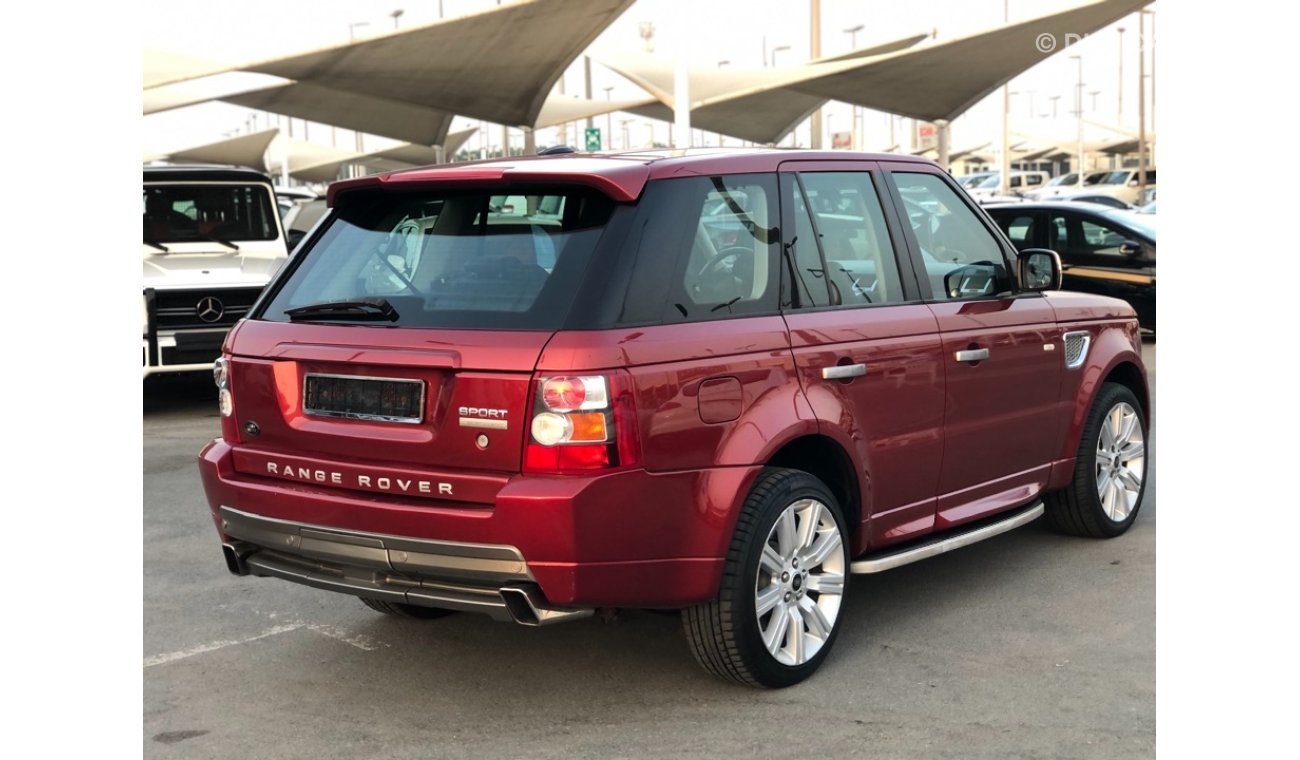 Land Rover Range Rover Sport Supercharged RANG ROVER SPORT SUPER CHARGE MODEL 2009 GCC car prefect condition full option sun roof leather seat