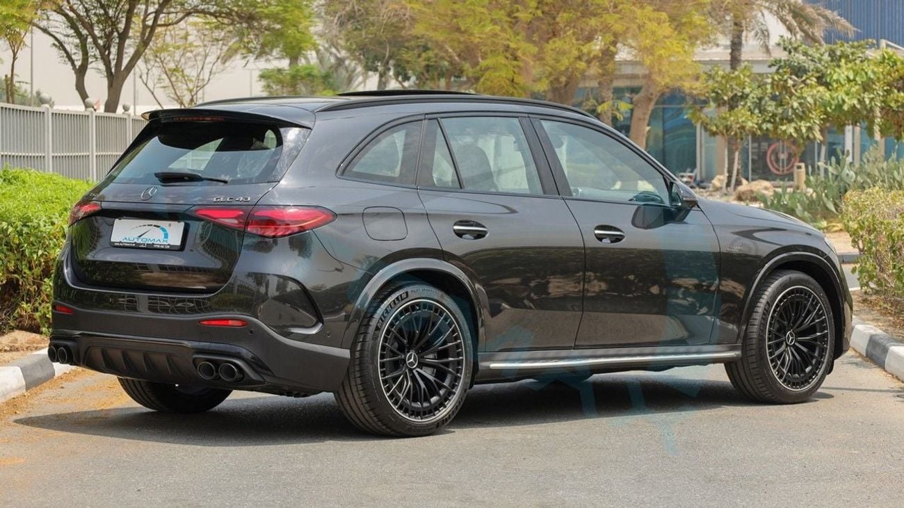 مرسيدس بنز GLC 43 AMG 4MATIC 2.0T EQ Boost GCC 2026 With 2 Years Unlimited Mileage Warranty At Official Dealer