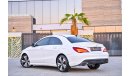 مرسيدس بنز CLA 200 | 2,330 P.M | 0% Downpayment | Perfect Condition | Agency Warranty!