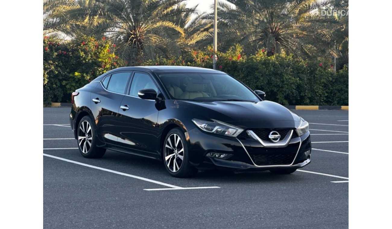 Nissan Maxima SV MODEL 2016 GCC CAR PERFECT CONDITION INSIDE AND OUTSIDE FULL OPTION PANORAMIC ROOF LEATHER SEATS