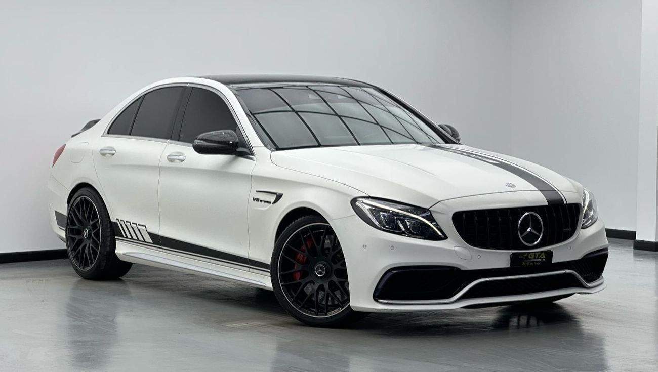 Mercedes-Benz C 63S AMG 2017 Mercedes Benz C 63s AMG, Very Low Km, Excellent Condition, Japanese
