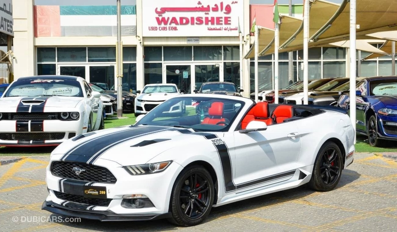 Ford Mustang EcoBoost Premium EcoBoost Premium Mustang Eco-Boost V4 2.3L 2017/Convertible/Premium FullOption /Exc