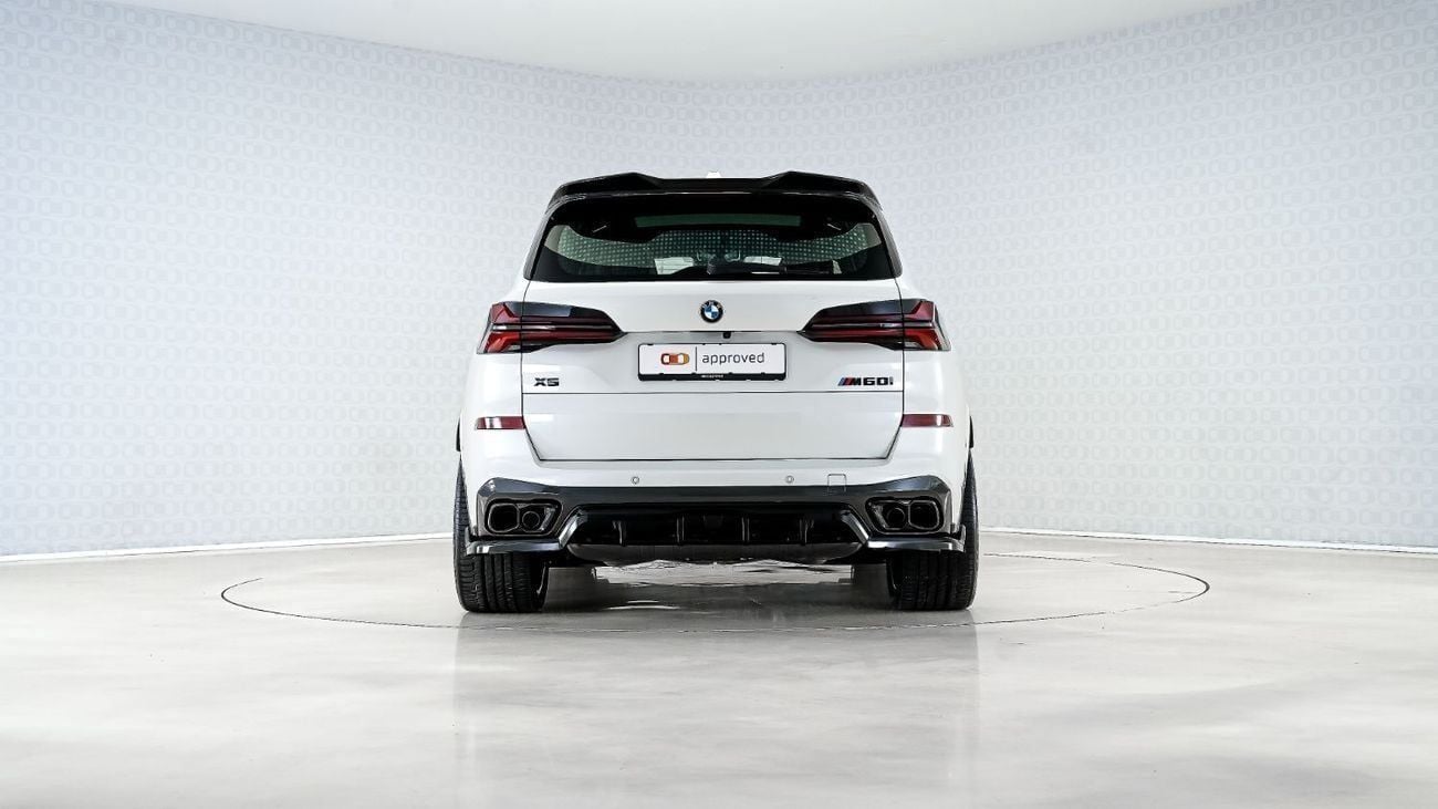 BMW X5 X5 M60i | AED 5,014 PM | Warranty September 2026 | GCC