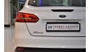 Ford Focus EXCELLENT DEAL for our Ford Focus 2015 Model!! in White Color! GCC Specs