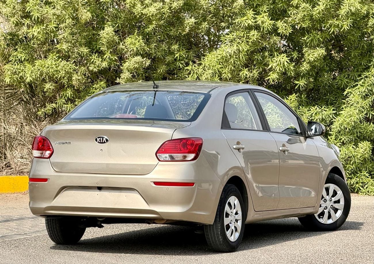 Kia Pegas LX 380/- Monthly l GCC l Cruise, Camera, GPS I Accident Free
